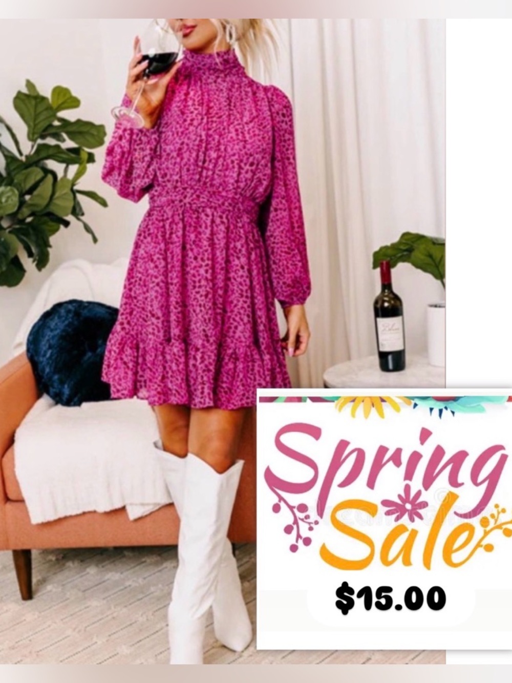 BuddyLove zozo long sleeves ruffle tiers dress